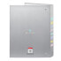 Ring binder Benetton Silver Silver A4 26.5 x 33 x 4 cm