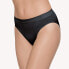 Фото #2 товара Wacoal 253358 Womens B Smooth High-Cut Panty Black Underwear Size L