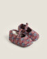 Фото #3 товара Floral print fabric children's booties