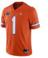 Фото #3 товара Men's #1 Orange Florida Gators Alternate Game Jersey