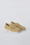 SPLIT SUEDE DECK SHOES