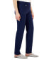 Women's Slim-Leg Curvy-Fit Pants, Regular & Short Lengths, Created for Macy's Синий, 14 - фото #3