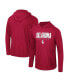 ფოტო #1 პროდუქტის Men's Crimson Oklahoma Sooners Team Color Rival Hoodie Long Sleeve T-shirt