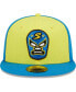 Фото #4 товара Men's Yellow, Blue Sacramento Dorados Copa De La Diversion 59FIFTY Fitted Hat