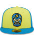 Головной убор New Era мужской Желтый, Синий Sacramento Dorados Copa De La Diversion 59FIFTY Fitted Hat Желтый, синий, 7 1/8 - фото #4