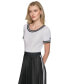 ფოტო #4 პროდუქტის Women's Pleated T-Shirt Midi Dress