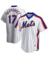 Фото #1 товара Men's Keith Hernandez White New York Mets Home Cooperstown Collection Player Jersey