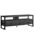 Фото #1 товара Тумба Monarch Specialties TV Stand - 60" L Reclaimed- 3 Drawers