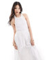 Фото #4 товара Nobody's Child Tizzy midaxi dress in white