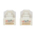 Фото #4 товара Tripp N261AB-007-WH Safe-IT Cat6a 10G Snagless Antibacterial UTP Ethernet Cable (RJ45 M/M) - PoE - White - 7 ft. (2.13 m) - 2.13 m - Cat6a - U/UTP (UTP) - RJ-45 - RJ-45
