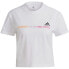 Фото #1 товара Adidas Gradient Logo Cropped T-shirt W GM5577