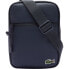 Фото #1 товара Мужская сумка через плечо повседневная тканевая маленькая планшет синяя LACOSTE NH3307LV Men Crossbody