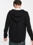 Фото #3 товара AllSaints Raven zip hoodie in black