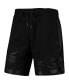 ფოტო #2 პროდუქტის Men's Charlotte Hornets Triple Black Gloss Shorts