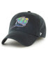 Фото #1 товара Men's Black Tampa Bay Rays Cooperstown Collection Franchise Fitted Hat