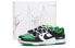 【定制球鞋】 Nike Dunk Low Retro 礼物 vibe风 字母 解构 高街 低帮 板鞋 男款 白绿 / Кроссовки Nike Dunk Low DV0833-300
