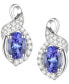 Фото #3 товара Серьги Macy's Tanzanite Oval Swirl