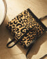 Фото #1 товара Pack of leopard print velour hand towels (pack of 3)