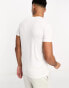 Emporio Armani Bodywear large side logo t-shirt in white