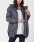 Фото #1 товара Women's 6 in 1 Water- Resistant Maternity Jacket