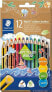 Фото #12 товара Набор цветных карандашей для детей Staedtler Staedtler Noris Colour Jumbo, Multicolour, 12 pc(s)