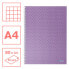 ESSELTE Wiro Cardboard Covers Color Breeze A4 Squared Notebook