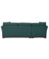 Elliot II 107" Fabric 2-Pc. Chaise Sleeper Sectional Sofa, Created for Macy's