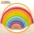 Фото #2 товара WOOMAX Rainbow Wooden Toy