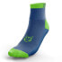 OTSO Multi-sport Low Cut Electric Blue&Fluo Green socks