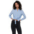 ფოტო #2 პროდუქტის ONLY Lecey Knot Long Sleeve Shirt