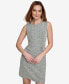 ფოტო #3 პროდუქტის Women's Tweed Sleeveless Sheath Dress