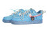 Фото #3 товара 【定制球鞋】 Nike Air Force 1 Low 空军一号 爱情告白火焰 解构浸染 低帮 板鞋 男款 白蓝 / Кроссовки Nike Air Force CW2288-111