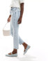 Фото #3 товара River Island straight leg jean in light blue