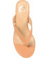 ფოტო #4 პროდუქტის Women's Alika Block Heel Thong Sandals