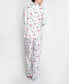 ფოტო #2 პროდუქტის Plus Size Butter Knit Holiday Cardinal Pajama Set, 2 Piece