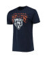 Фото #3 товара Men's Navy Chicago Bears Bold Logo T-shirt