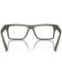 ფოტო #7 პროდუქტის Men's Rectangle Eyeglasses, DG3368 52