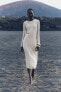 Фото #1 товара Трикотажное платье из смесового льна ZARA
