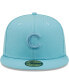 Фото #5 товара Men's Light Blue Chicago Cubs Color Pack 59FIFTY Fitted Hat