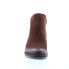 Фото #5 товара David Tate Torrey Womens Brown Wide Nubuck Zipper Ankle & Booties Boots 6