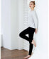 ფოტო #3 პროდუქტის Rebody Essentials Scooped Long Sleeve Top For Women