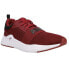 Фото #2 товара Puma Wired Run Lace Up Mens Red Sneakers Casual Shoes 37301523