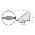 TECNOSEAL 35HP Outboard Engines Aluminium Fin Anode