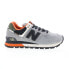 Фото #1 товара New Balance 574 ML574DAG Mens Gray Suede Lace Up Lifestyle Sneakers Shoes