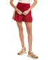 Фото #2 товара Sea Ny Avery Crochet Edge Wool-Blend Short Women's Red Xxs