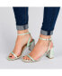 ფოტო #6 პროდუქტის Women's Chasity Block Heel Sandals