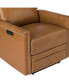 Фото #4 товара Lidia Modern Genuine Leather Electric Recliner with Nailhead Trims
