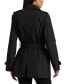 ფოტო #2 პროდუქტის Women's Double-Breasted Trench Coat, Created for Macy's