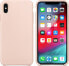 Фото #1 товара Hurtel Silicone Case elastyczne silikonowe etui pokrowiec iPhone XS Max różowy