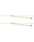 ფოტო #2 პროდუქტის Freshwater Imitation Pearl Cross Necklace Set